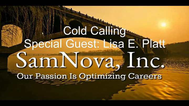 Optimize Your Career | Cold Calling - Lisa E. Platt