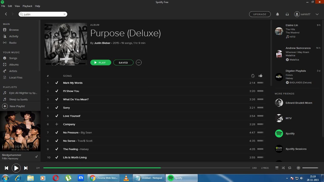 Online download: Spotify download for pc