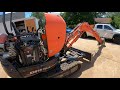 Kubota Excavator Maintenance - Oil Fuel Air Hydraulic Filters Service