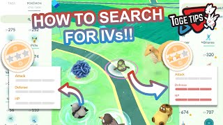 How To Search For IV's in Pokémon Go!! screenshot 4