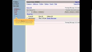 SquirrelMail - managing folders
