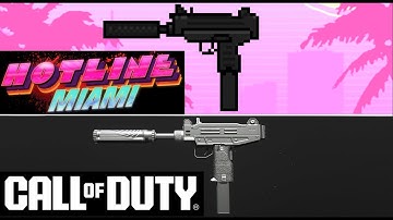 Recreating HOTLINE MIAMI weapons in CoD…