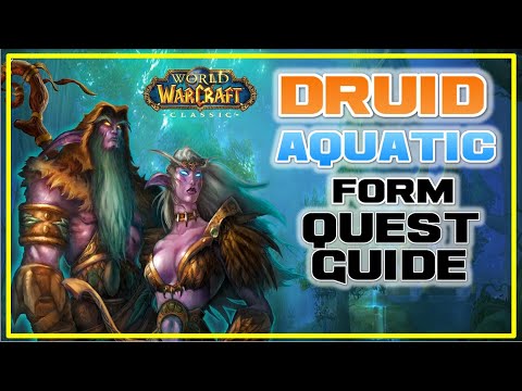 Wow Classic Aquatic Form Druid Quest Guide Horde Alliance