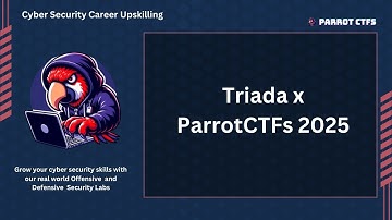 Triada x ParrotCTFs | Capture The Flag Event 2025