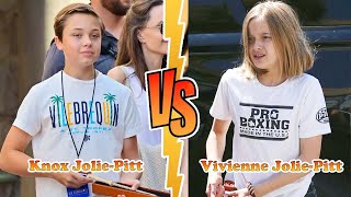 Knox Jolie-Pitt Vs Vivienne Jolie-Pitt (Angelina Jolie's Children) Transformation ★ From Baby To Now