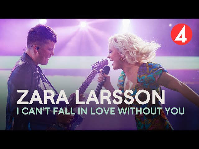Zara Larsson - I Can't Fall In Love Without You - 4K (Late Night Concert) - TV4 class=
