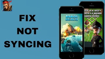 How To Fix And Solve Not Cyncing On Boom Beach App | Final Solution