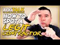 How To Spot A Legit Contractor? | ArkiTALK