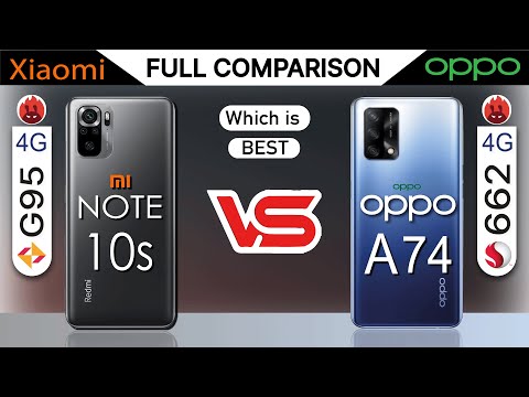 Xiaomi Redmi Note 10s VS OPPO A74 4G Full comparison G95 vs SD662 | Which is Best