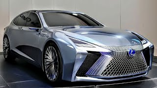 New 2024 Lexus Ls+ Concept Flagship Future Sedan Performance Hybrid First Look