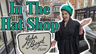 Hat History | John Boyd Hats: a millinery hat making interview with Sarah Marshall