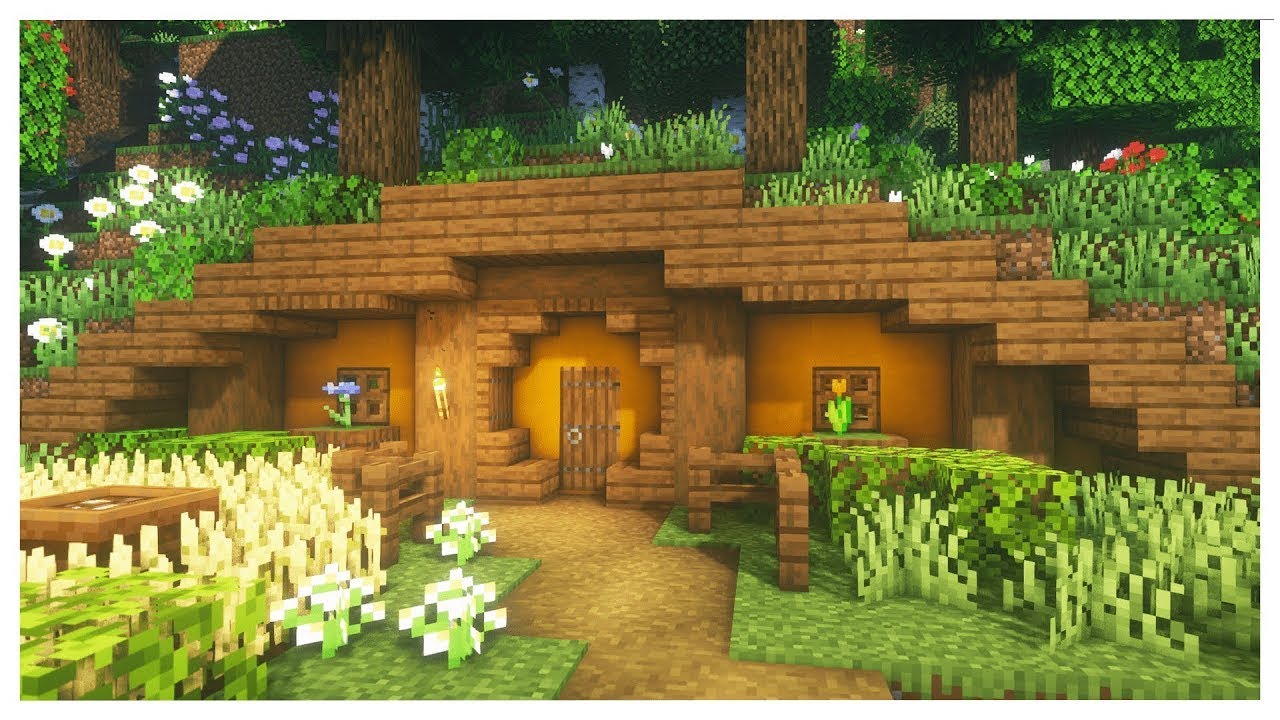 Comment Faire Une Maison De Hobbit Dans Minecraft