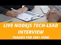 Live Nodejs Interview | node js interview questions | Node.js Interview Questions and Answers