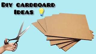 Diy cardboard ideas |reuse of cardboard |diy cardboard craft |creative ideas |homemade