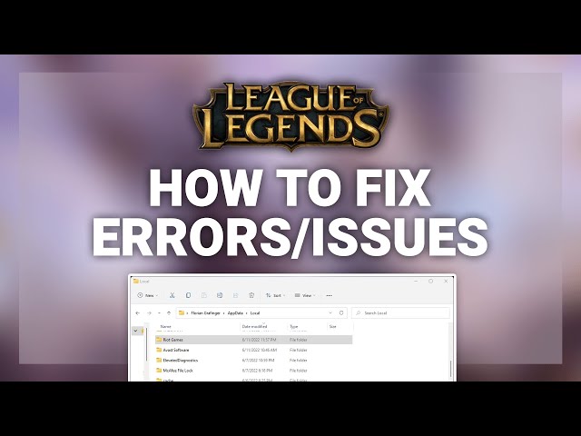 League Error Codes and Solutions – League of Legends Support