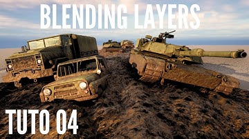 UE5 Tuto 04  Blending Layers / Advanced Master Material For Props #ue5 #unrealengine #shaders