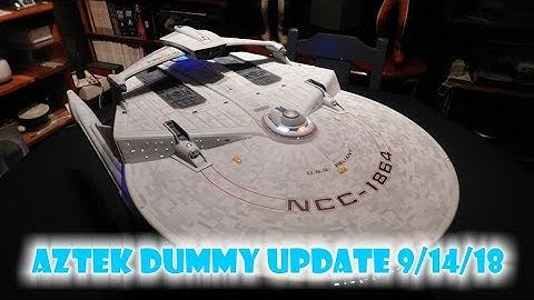 Aztek Dummy Update 9/14/18 - 350 Scale Reliant - the fiinish!
