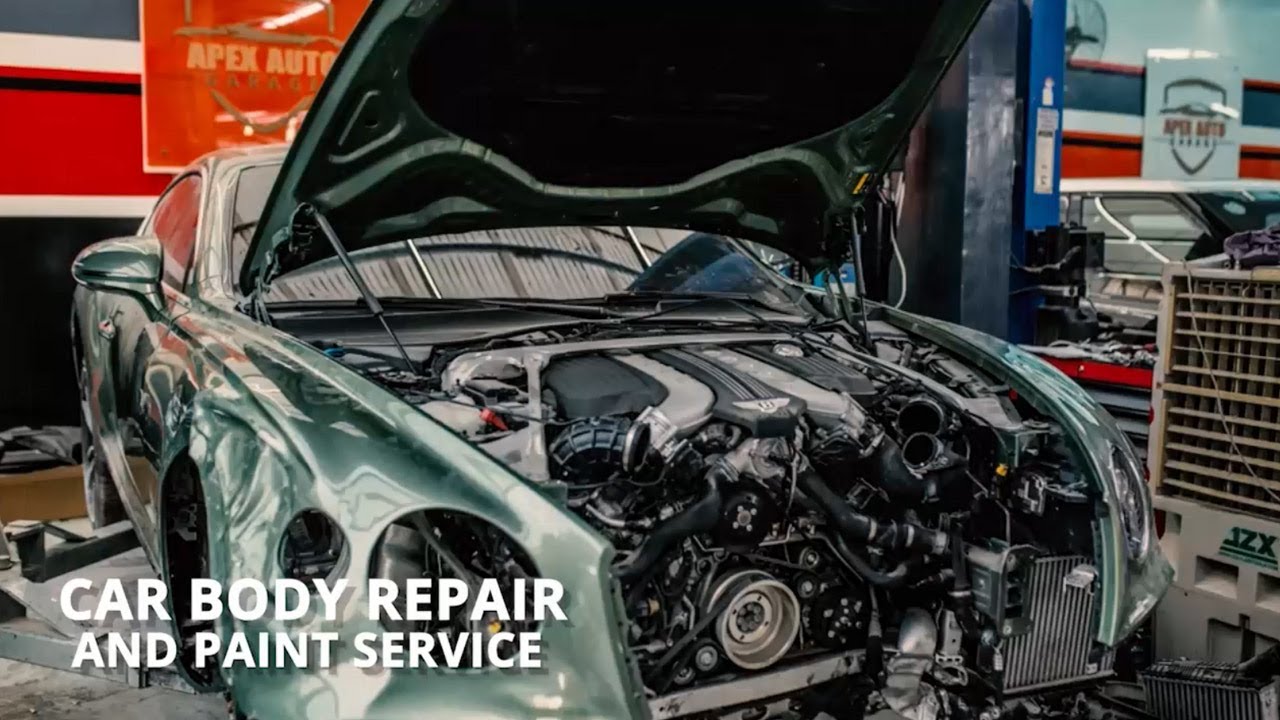 Accident Repairs, Body Work Repairs & Paint Service in Dubai Apex