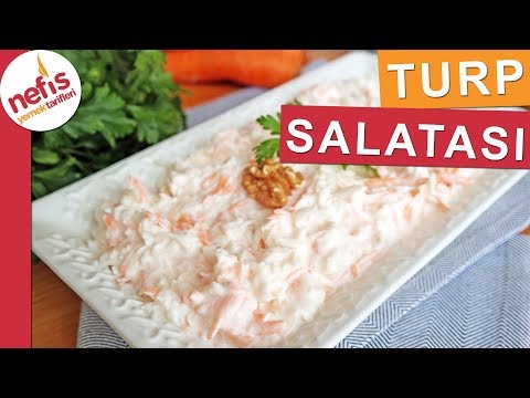 Turp Salatası Nasıl Yapılır? - Salata Tarifleri - Nefis Yemek Tarifleri