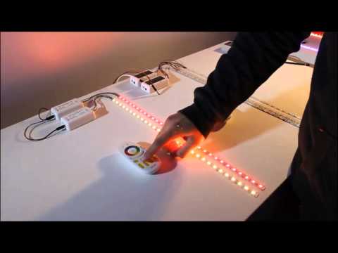Video: LED-strip met afstandsbediening en controller