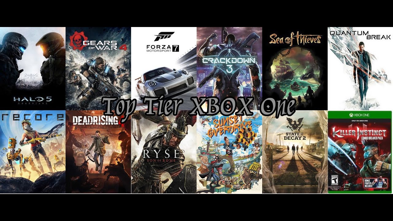 Top Tier | Mejores exclusivos de Xbox One - YouTube