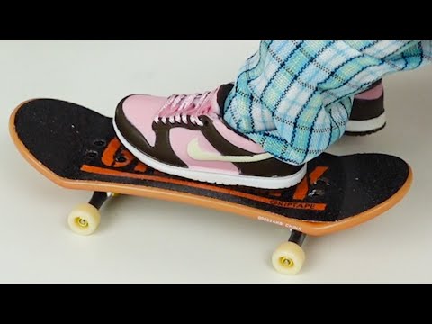 Christmas Gifts | New Finger Skateboard | New Finger Nike Shoes | Finger Skateboarding | Tech Deck