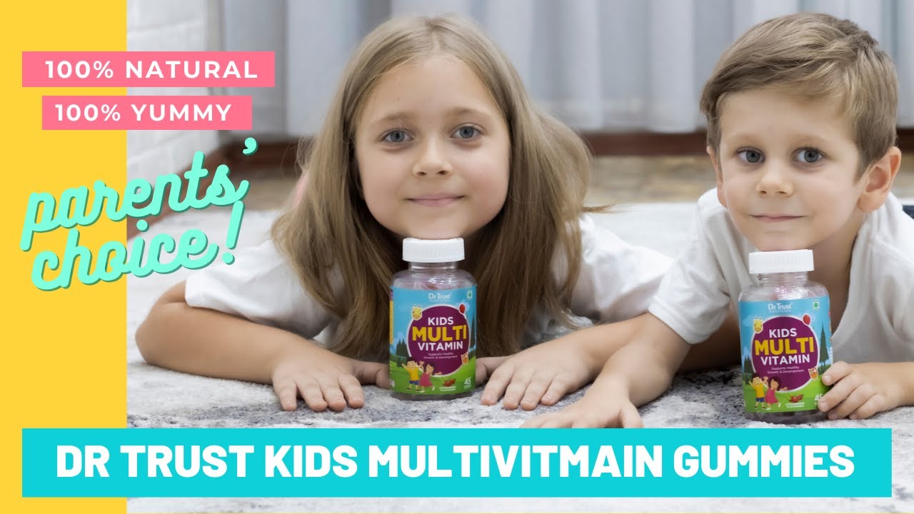 Dr Trust USA Kids Multivitamin Gummy Bears (Gummies) 711, The Fun Way To Get Daily Dose of Vitamins