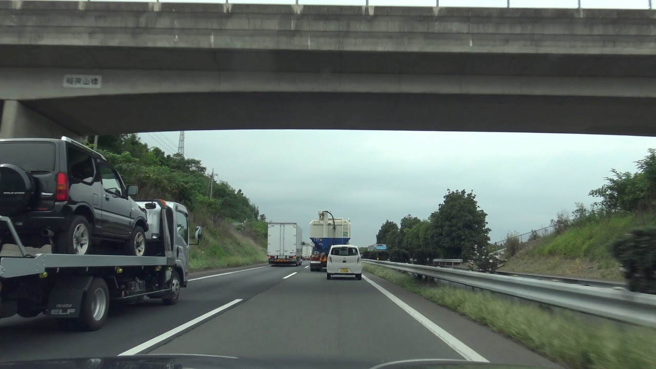 上信越自動車道　藤岡JCT　⇒　上越JCT　2017/09/22
