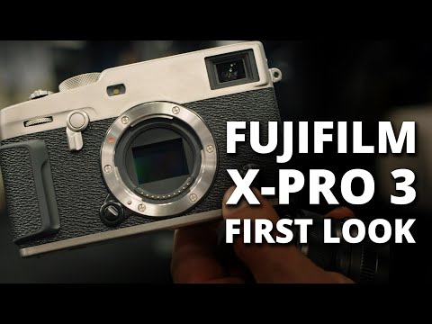 First look at the Fujifilm X-Pro 3 mirrorless camera