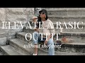 Make Minimal Outfits More Interesting - Without Adding Anything | AD