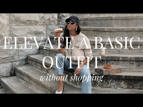 Make Minimal Outfits More Interesting - Without Adding Anything | AD