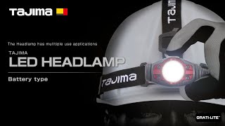 【TAJIMA】LED Headlamp LE-F501D / LE-M501D