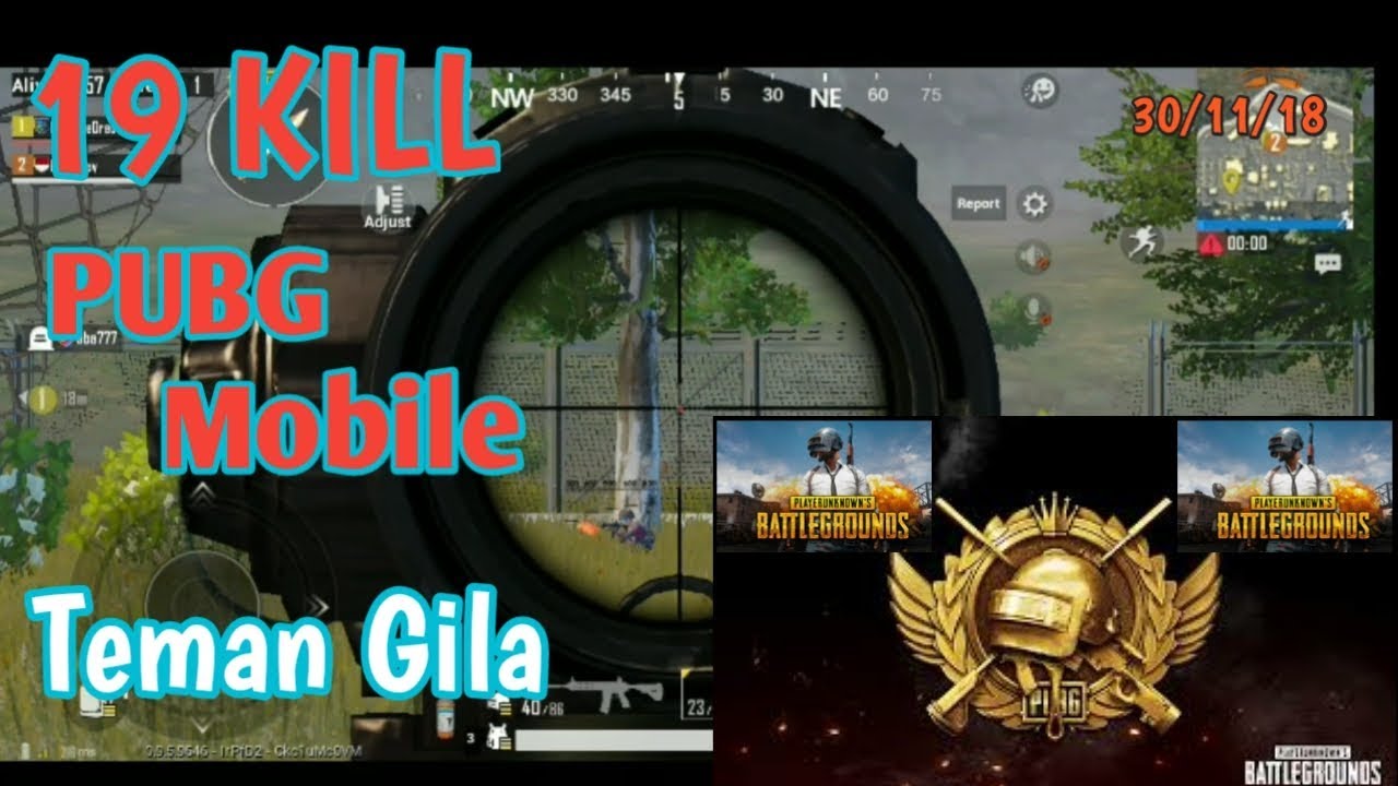 19KILL Teman Gila Pro | PUBG Mobile - YouTube - 