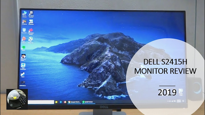 Đánh giá monitor dell 23.8 s2415h studio năm 2024