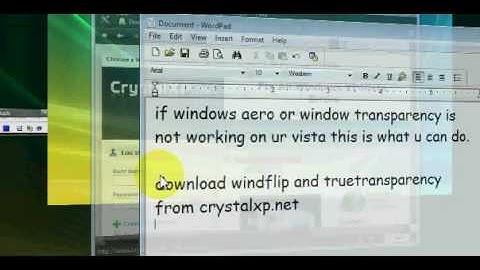 what to do if windows aero isn