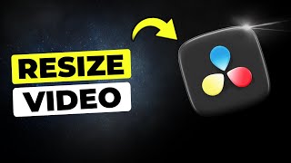 How to Resize Video Frames in DaVinci Resolve tutorial