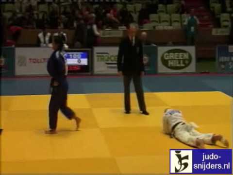 Judo 2010 Sofia: Susi Zimmerman (GER) - Anna Grebe...