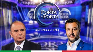 MATTEO SALVINI A PORTA A PORTA (RAI 1, 31.01.2023)