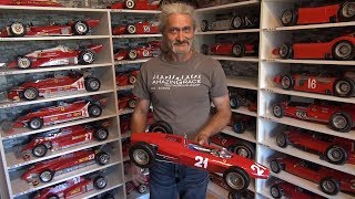 Milan paulus specializes in ferrari f1 paper models since 2008. as of
now, 57 are completed. his goal is to make all (104 expected) cars
made betw...
