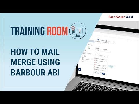 How To Mail Merge Using Barbour ABI