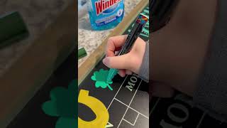 MARCH CHALKBOARD CALENDAR