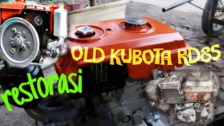 Old Diesel Kubota Rd85 Restoration !! A 20 year machine doesn't live like what's next