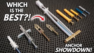 Which Drywall Anchor Is The Best?! BEST And WORST Wall Anchor Review PART 1 (2022)