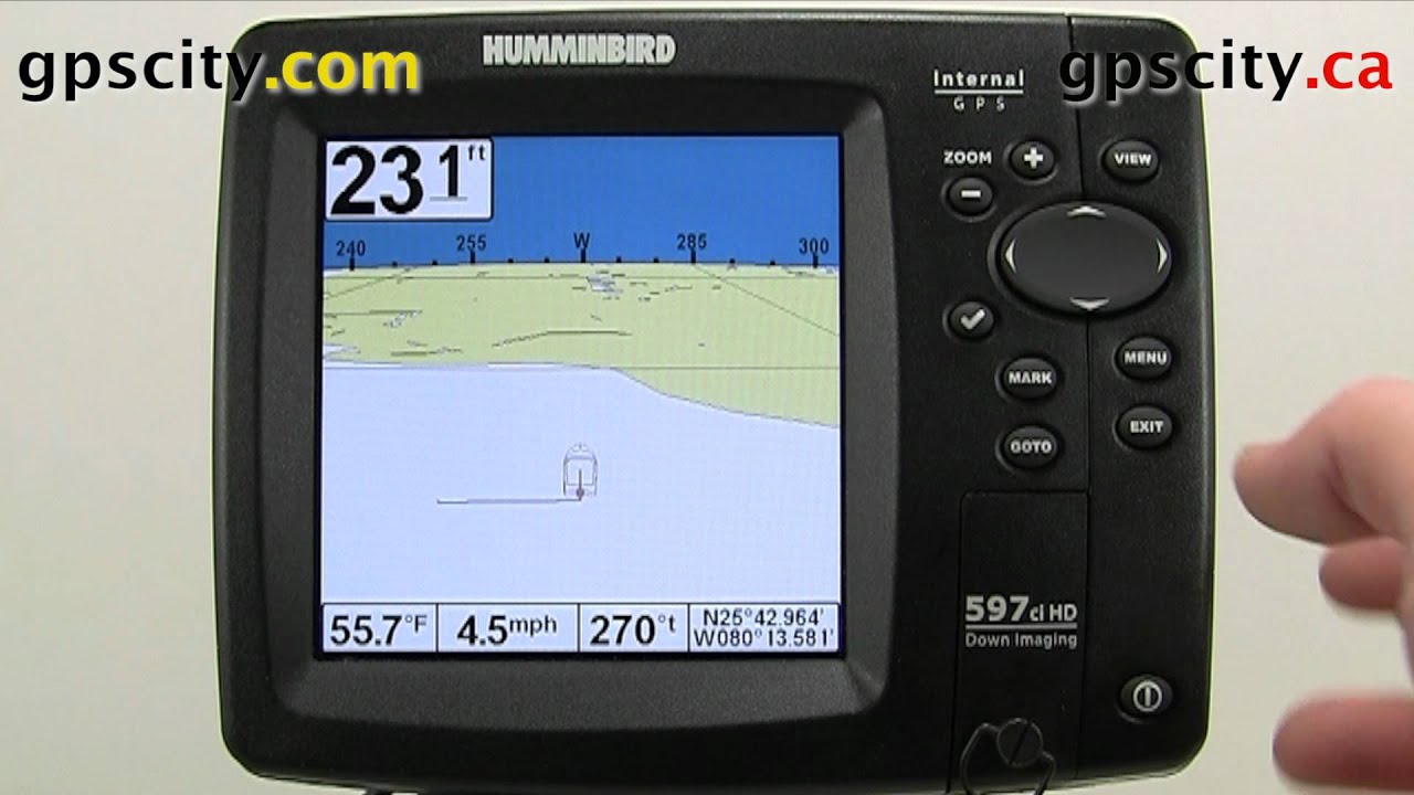 Restoring Defaults on the Humminbird 597ci HD - YouTube