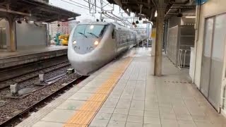 MH付き！！681系特急しらさぎ10号が名古屋駅に到着。