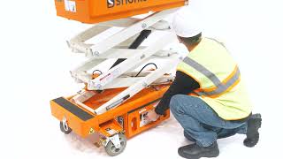 Snorkel S3010P Mini Scissor Lift  Product Feature