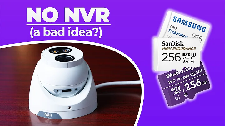 Should you Install Security Cameras with just MicroSD cards?