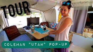 TOUR | Tricks, Tips & Upgrades to our PopUp Camper 'UTAH' | Inside & Outside
