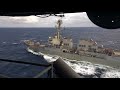 USS Kidd breaks away from Nimitz after RAS