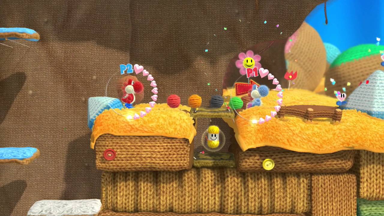 Yoshi's Woolly World: Wonder Wool Challenge [World 1]